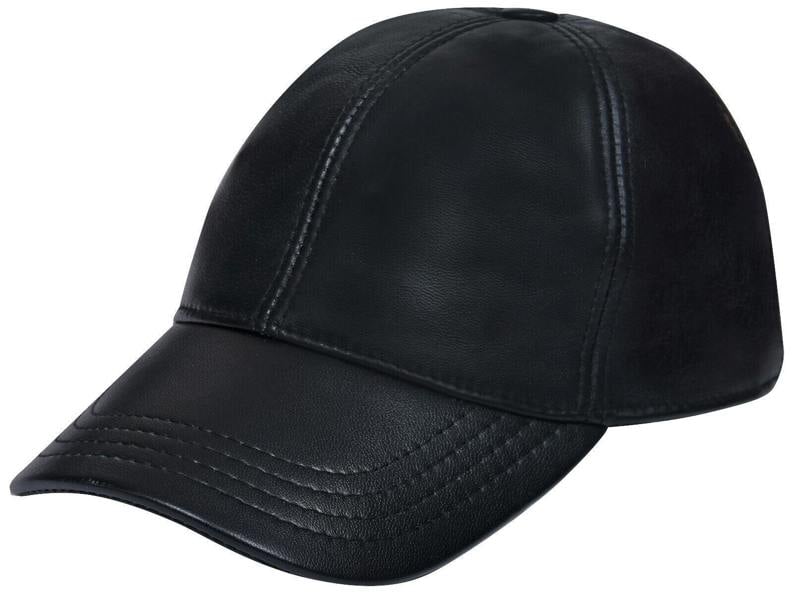 Infinity Leather Mens Womens Real Nappa Leather Adjustable Golf Snapback Plain Baseball Cap Hat