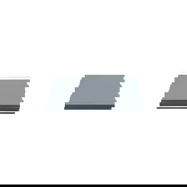 Fitness Mad 1 Inch Half Yoga Block Grey