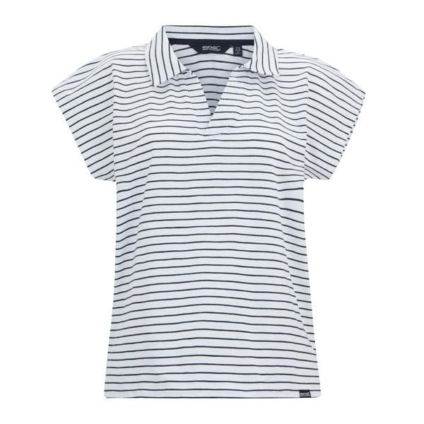 Regatta Womens/Ladies Lorana T-Shirt - White/Navy - 