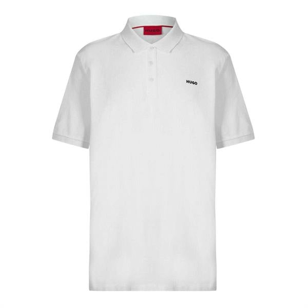 Hugo Mens Donos Cotton Polo Shirt - Natural - 