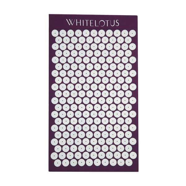 White Lotus Beauty Acupressure Mat and Pillow Set Award Winning 