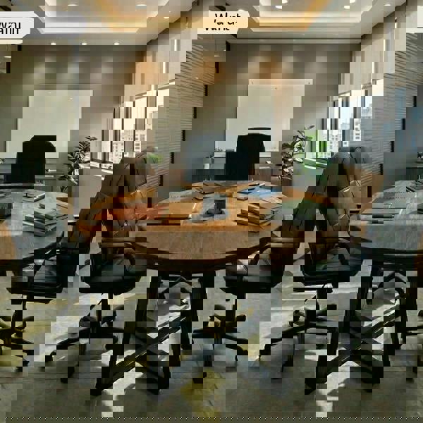 TRL Furniture Sleek & Slender Round&nbsp;Meeting Room Table