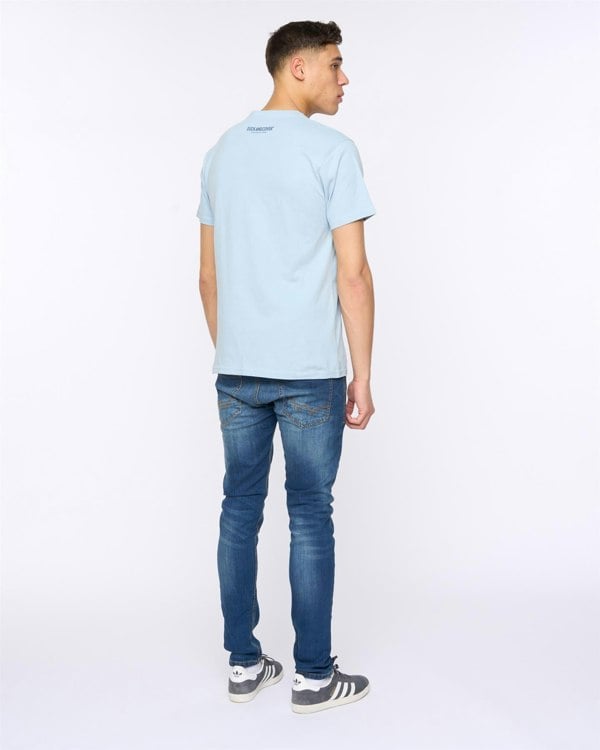 Duck and Cover Deecee T-Shirt - Sky Blue