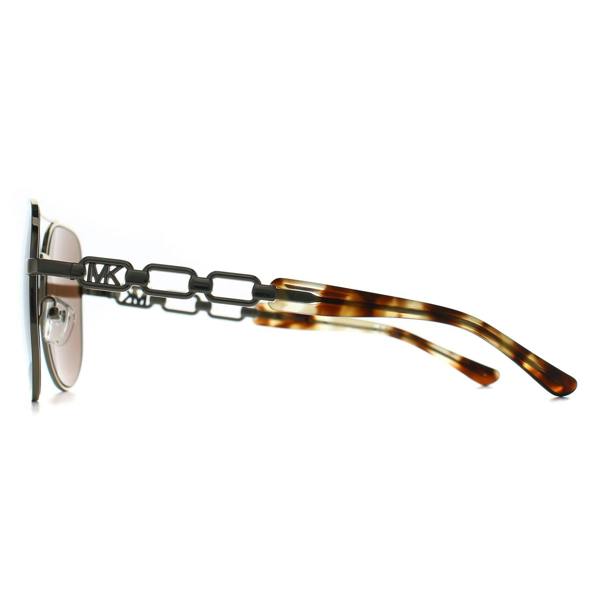 Michael Kors Sunglasses MK1121 Chianti 10147P Light Gold Brown Gold Mirror
