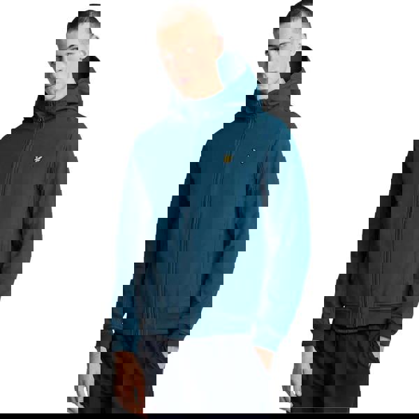 Lyle & Scott Fleece Back Softshell Jkt Blue S