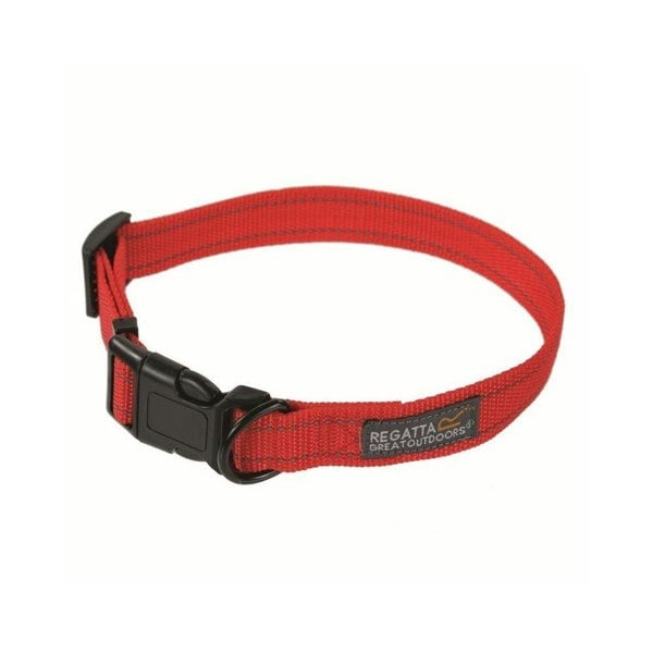 Regatta Comfort Dog Collar - Red