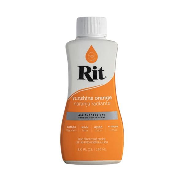 Rit All Purpose Liquid Dye - High Pigment Fabric Colouring Dyes 8oz