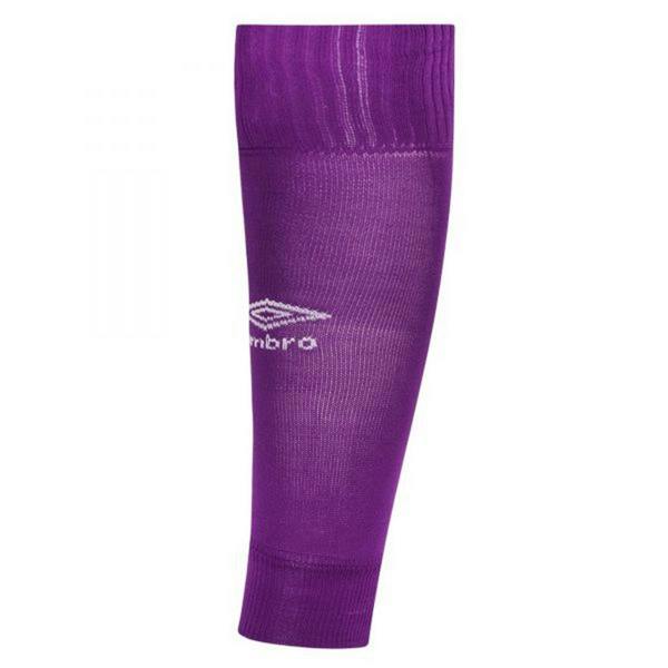 Umbro Boys Leg Sleeves - Purple Cactus/White