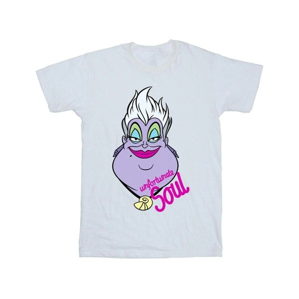 Disney Mens Villains Ursula Unfortunate Soul T-Shirt - White