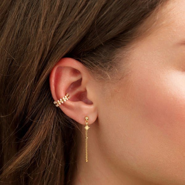 Gold Trip Reef Ear Cuff