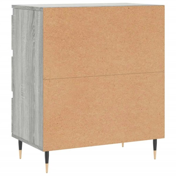 Berkfield Sideboard Grey Sonoma 60x35x70 cm Engineered Wood