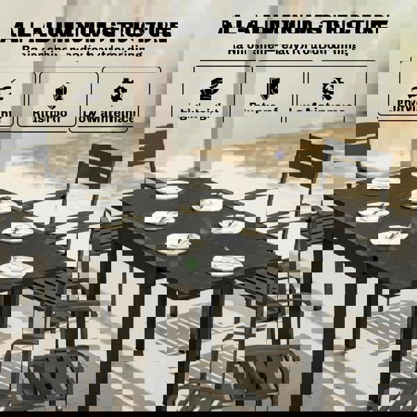 Extendable Outdoor Dining Table