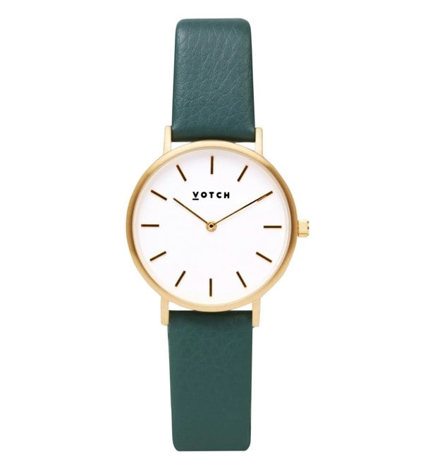 Votch Gold & Juniper Watch | Petite