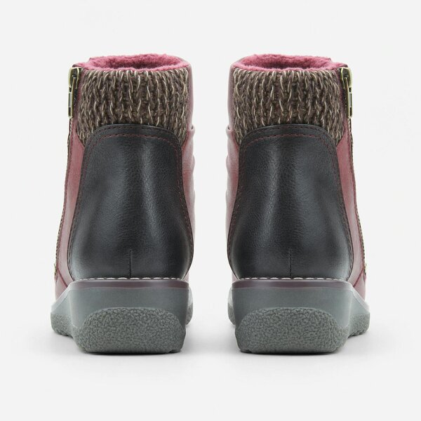 Heavenly Feet PERRY Ankle Boots   in  Red