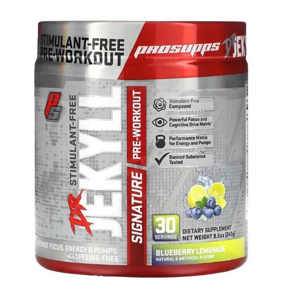 ProSupps Dr. Jekyll Signature, Blueberry Lemonade (US Formula) - 243g