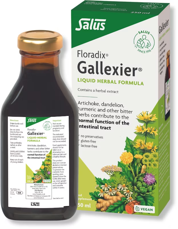 Floradix Gallexier artichoke food supplement 250ml