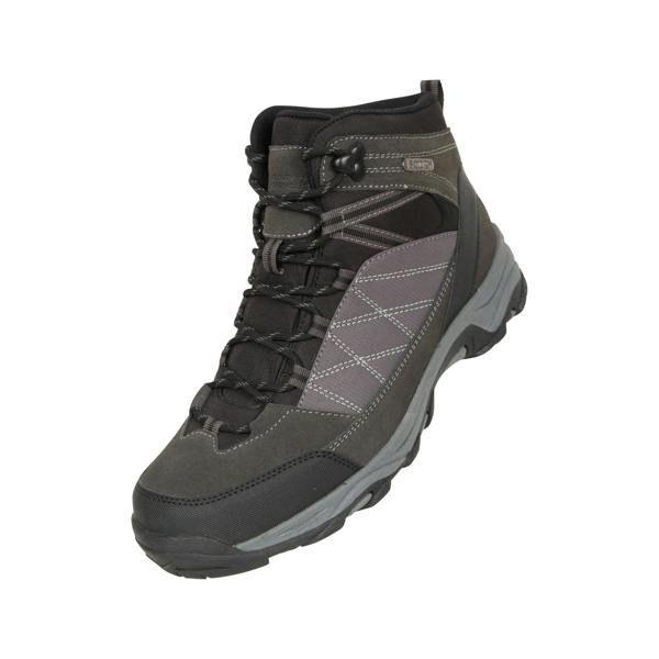Mountain Warehouse Womens/Ladies Rapid Suede Waterproof Walking Boots - Jet Black