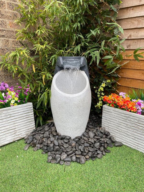 Tranquillity Water Features Pouring Vase Contemporary Water Feature