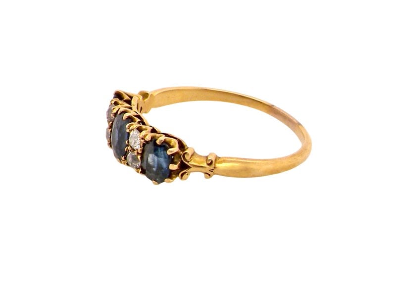 Vintage Tom A vintage Sapphire and Diamond ring