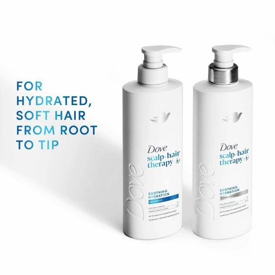 Dove Scalp+Hair Therapy Conditioner 6x700ml Soothing Hydration, Hyaluron-Complex
