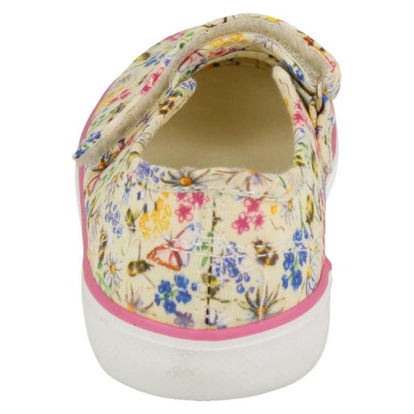 Start-rite Girls Startrite Summer Canvas Shoes Blossom Bees