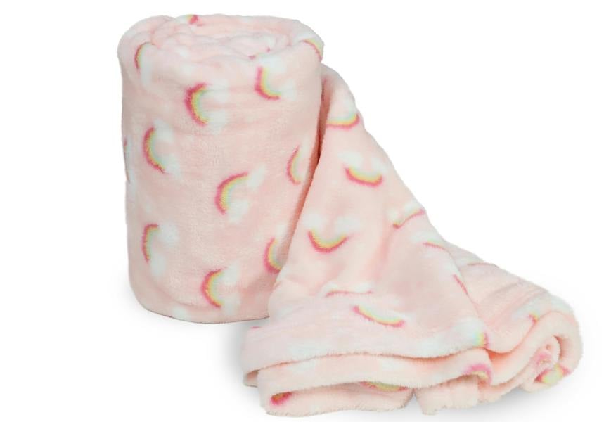 Velosso Supersnug Design Soft Fleece Throw Blanket - Plush Touch Cosy Sofa Blanket in Multi Color, Warm Fleece with Durable Fabric