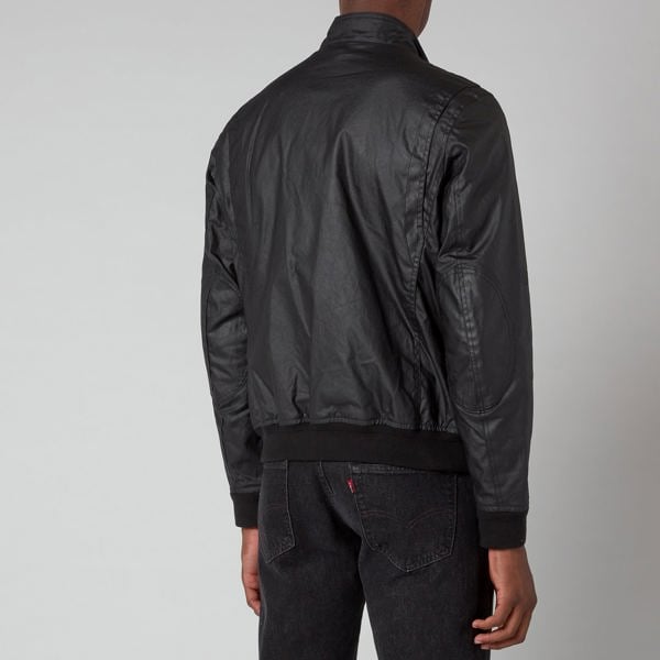 Belstaff Scouter Men's Thin Waxed Jacket - Black (Medium)