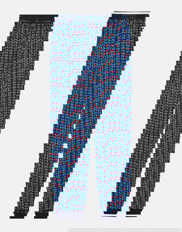 British Boxers Men's Bamboo Pyjama Set - Minimalist Geometric