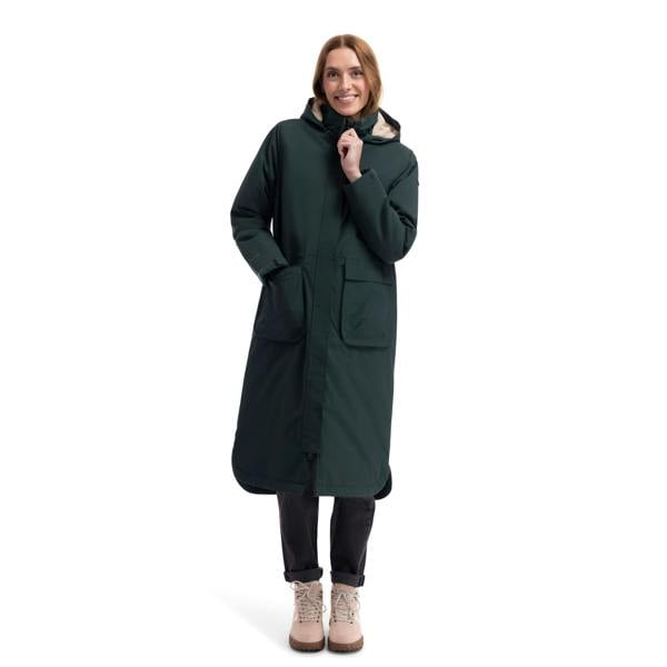 Trespass Womens/Ladies Kamila 3 in 1 Waterproof Jacket - Dark Green - 