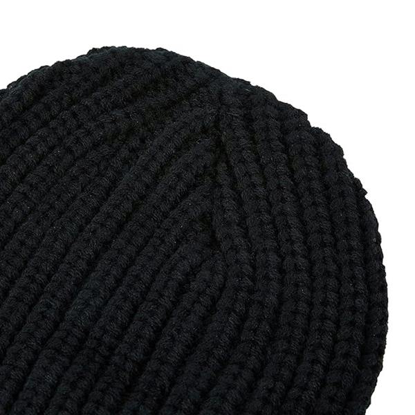 Lee Cooper Chunky Knit Beanie - Black - 