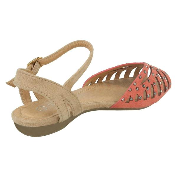 Spot On Girls Spot On Peep Toe Sandals