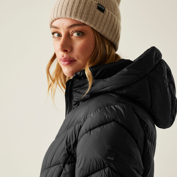 Regatta Womens Anita Padded Jacket - Black