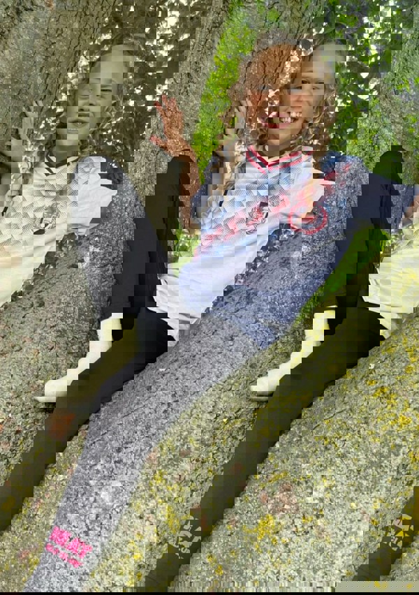 Beat Girlz Club Hero Retro Football T-Shirt