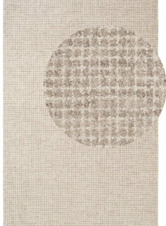 Hanse Home Eloise Woollen Cream Grey Rug