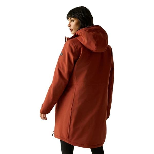 Regatta Womens/Ladies Taline Insulated Waterproof Jacket - Burnt Henna