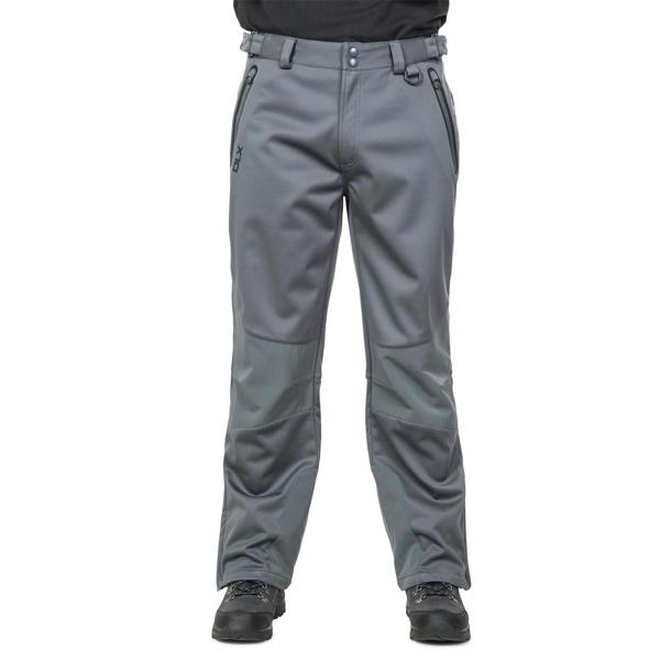 Trespass Mens Holloway Waterproof DLX Trousers - Carbon - 