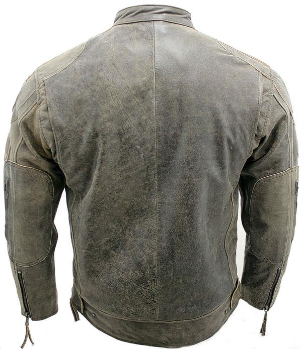 Infinity Leather Mens Racing Leather Biker Jacket-Portland