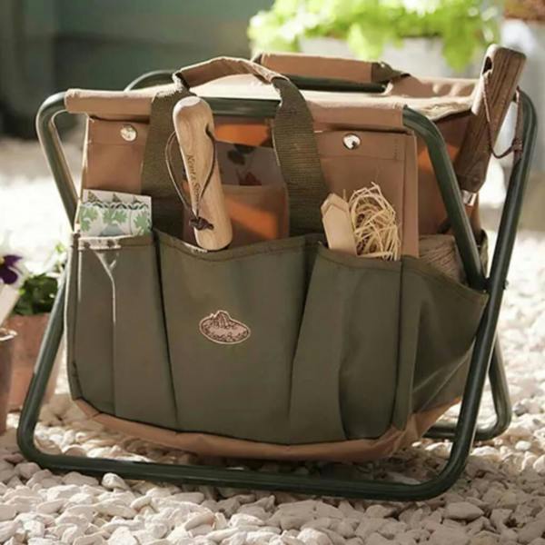 Abode Home & Gifts Garden Tool Stool
