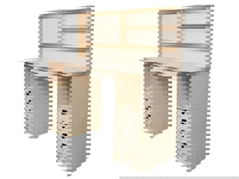 wooden cabinet workbench