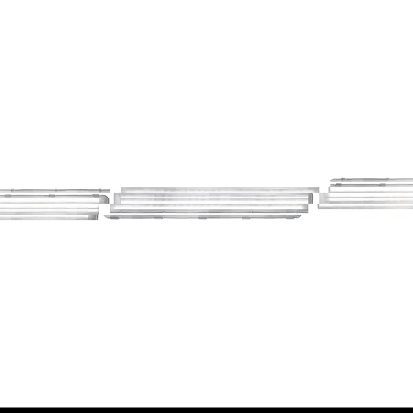 Nordlux Works IP65 2x18W LED | Batten Light Fitting | Grey