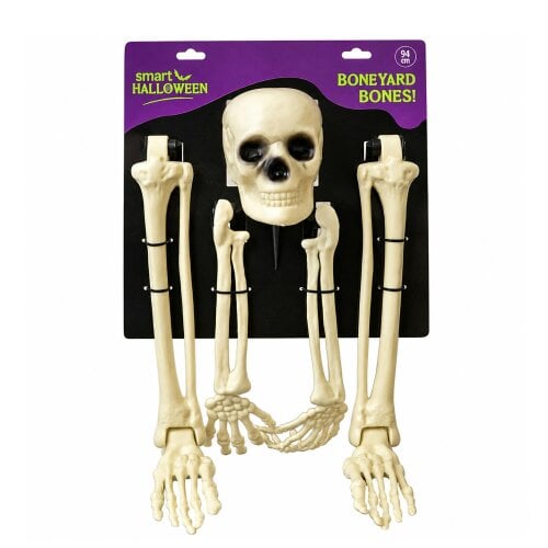 Samuel Alexander 95cm Halloween BoneYard Bones Skeleton Decoration with Ground Stakes