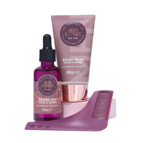 The Kind Edit Co. Skin Expert Beard Grooming Gift Set