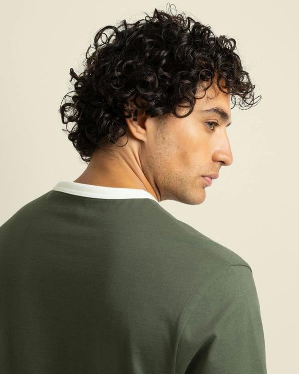 Larsson & Co Erikson - Contrast Trim T-Shirt