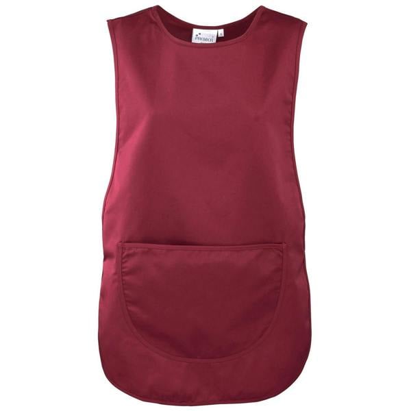Premier Plain Pocket Tabard - Burgundy