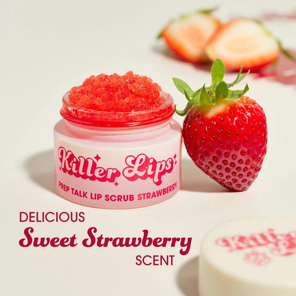 Killer Lips Prep Talk Lip Scrub - Strawberry