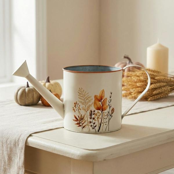 Garden Greatness Welcome Autumnal Watering Can Planter