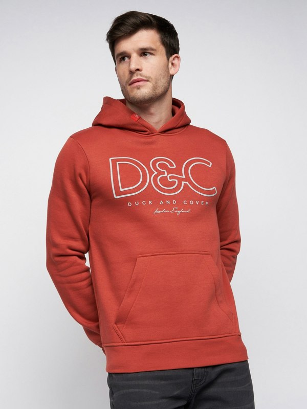 Duck and Cover Icarusa Hoodie - Red