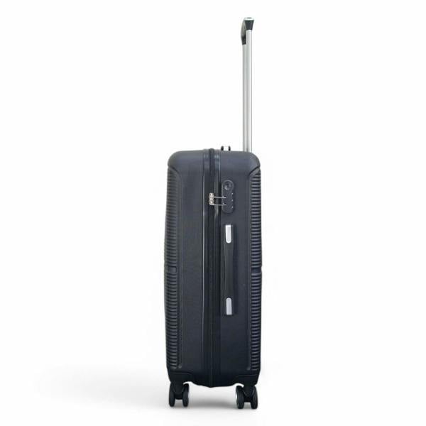 Infinity Luggage Robust ABS Hard Shell 8 Wheels Luggage Travel Holiday Cabin Suitcase Set