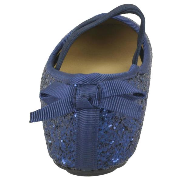 Spot On Girls Spot On Elastic Strap Ballerinas
