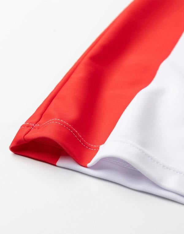 England Boys White Logo Swim Top